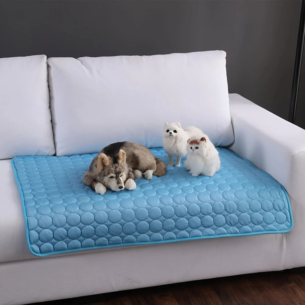 Tapis Rafraîchissant Anti-Canicule – Spécial Chat & Chien
