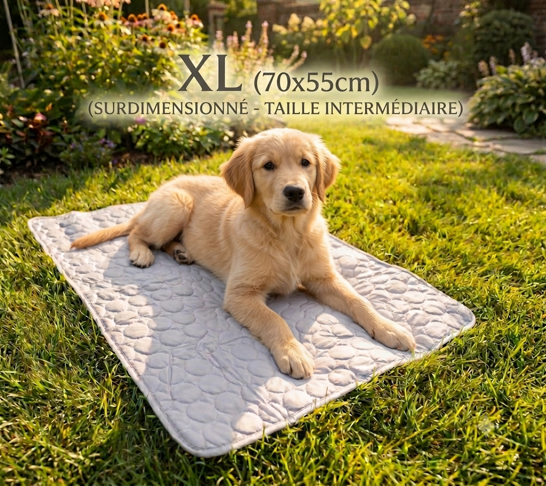 Tapis Rafraîchissant Anti-Canicule – Spécial Chat & Chien