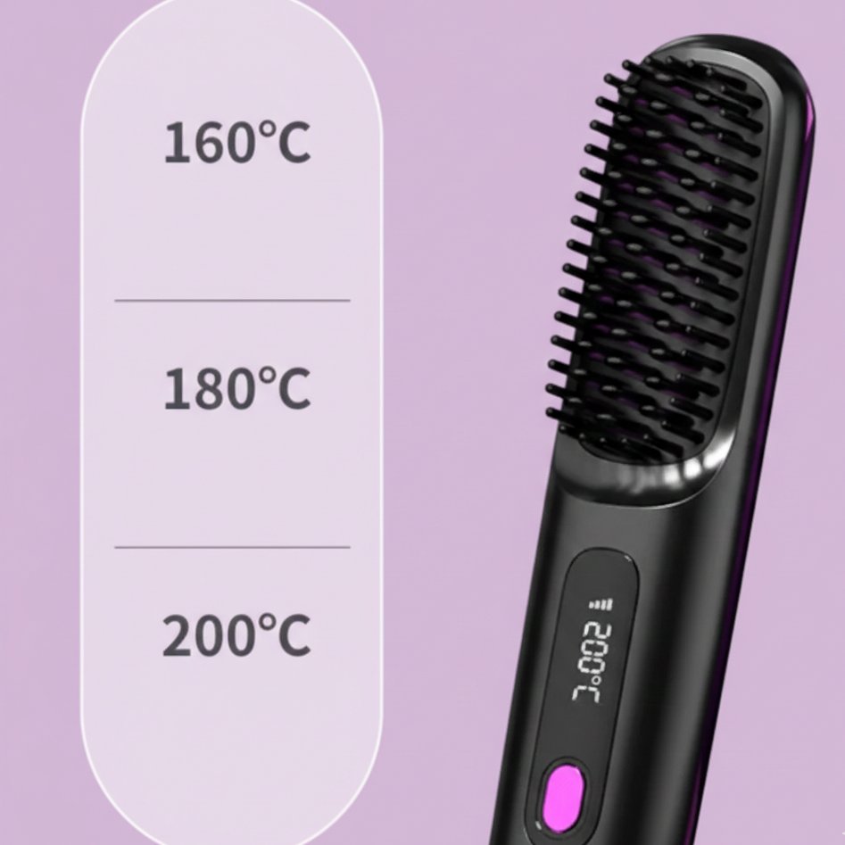 LEVONA™ — Brosse Lissante Sans Fil