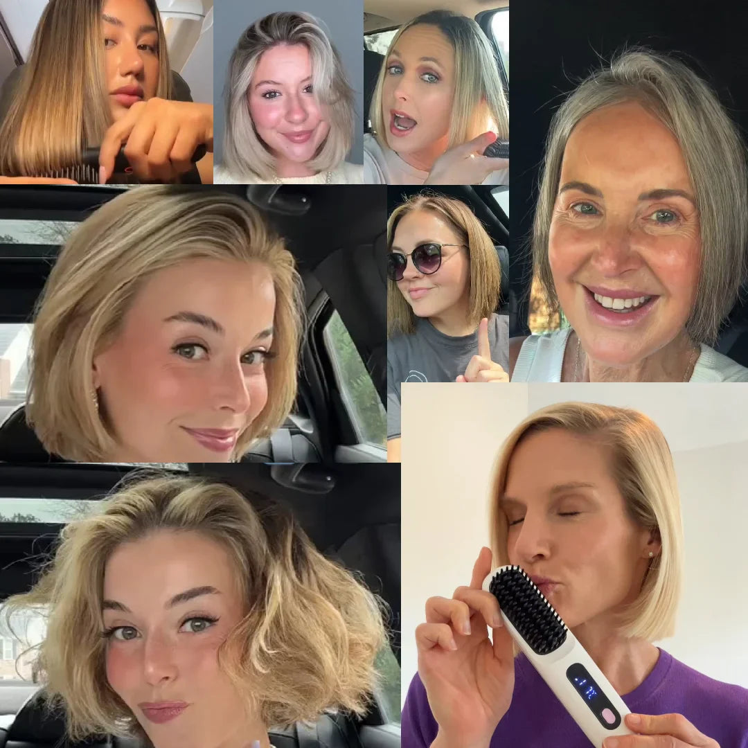 LEVONA™ — Brosse Lissante Sans Fil